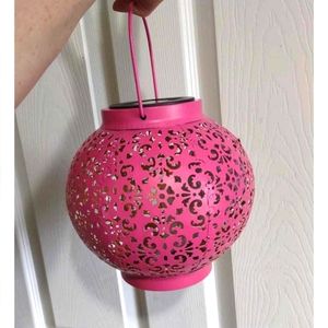 Solar shadow casting lantern